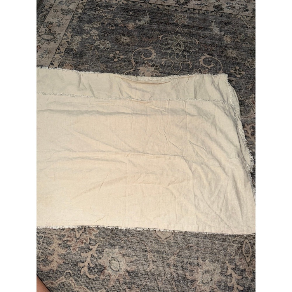 Casaluna Linen Chambray Pillowcase Sham Set Tan